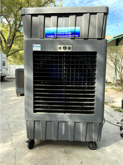 MC18-White Outdoor Cooling system