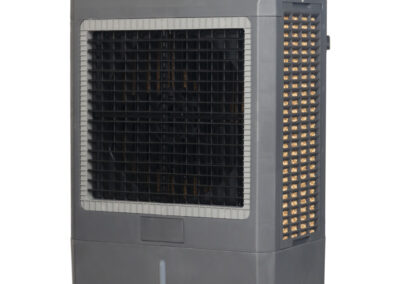 Portable air cooler on wheels
