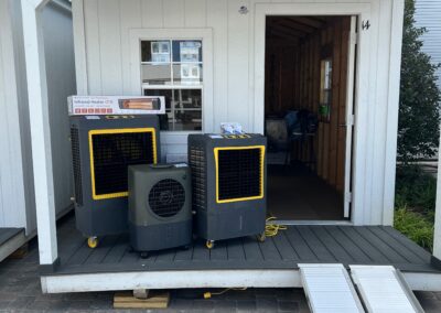 E-Cool store with portable air coolers outside.